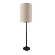 Lampy stojące - Salonowa lampa podłogowa Lamego 2024 Shilo stojąca abażur beżowy - miniaturka - grafika 1