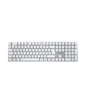 CHERRY KC 200 MX klawiatura Uniwersalne USB QWERTZ Niemiecki Srebrny, Biały G80-3950LIBDE-1 - Klawiatury - miniaturka - grafika 1