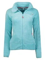 Kurtki damskie - Geographical Norway Kurtka polarowa "Upaline" w kolorze turkusowym - miniaturka - grafika 1