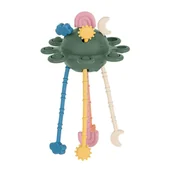 Grzechotki dla dzieci - Zabawka sensoryczna antyalergiczna Crazy planet zielona 10m+ PETITE&MARS - miniaturka - grafika 1