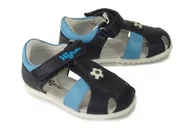 Buty dla dziewczynek - WOJTYŁKO 1S1119 granat, sandały dziecięce, rozmiary 19-23 - Wojtyłko - miniaturka - grafika 1