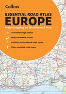 Pozostałe książki - Collins Essential Road Atlas Europe: A4 Paperback - miniaturka - grafika 1