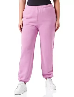 Spodnie sportowe damskie - Mistrzowskie spodnie dresowe damskie, Różowa morwa, M - grafika 1