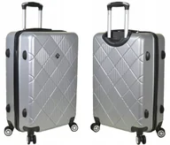 Walizki - ŚREDNIA WALIZKA PODRÓŻNA ABS SUNBAG - MODEL CETUS SILVER 60 litrów - miniaturka - grafika 1