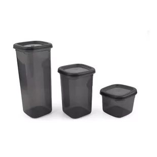 Plastikowe pojemniki zestaw 18 szt. – Hermia - Pojemniki kuchenne - miniaturka - grafika 1