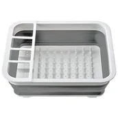 Suszarki do naczyń - Suszarka do naczyń LEOBERT 15284 Biało-szary - miniaturka - grafika 1