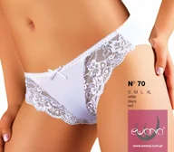 Majtki damskie - Figi Astera 070 Czarne Czarny, M - miniaturka - grafika 1