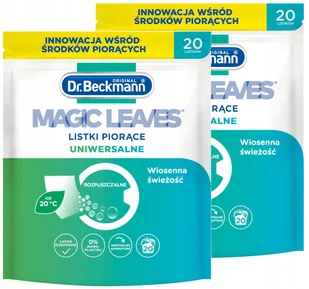 Dr. Beckmann MAGIC Chusteczki Listki Piorące do Prania Uniwersalne 40 prań - Środki do prania - miniaturka - grafika 1