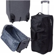 Akcesoria podróżnicze - ŚREDNIA TORBA PODRÓŻNA NA KÓŁKACH Z MATERIAŁU POJEMNOŚĆ 50L Z UCHWYTEM - miniaturka - grafika 1