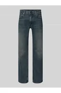 Spodnie męskie - Jeansy o kroju straight fit z naszywką z logo model Mosa - G-Star Raw - miniaturka - grafika 1
