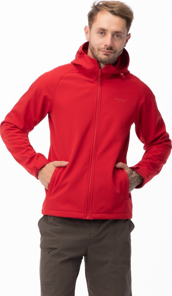Kurtka męska hitec Kurtka softshell membrana 10000mm Hi-Tec Core Bruni rozmiar 3XL