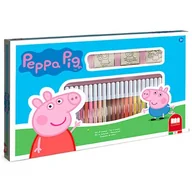 Zabawki kreatywne - Świnka Peppa - pieczątki i pisaki 36szt - Multiprint - miniaturka - grafika 1