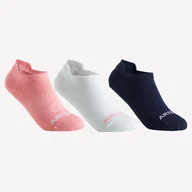 Skarpetki damskie - Skarpety sportowe tenis RS160 LOWEDGE dla dzieci 3 pary - miniaturka - grafika 1