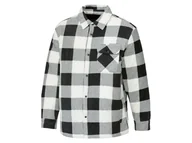 Odzież robocza - PARKSIDE® Kurtka koszulowa męska (Biały, M (48/50)) - miniaturka - grafika 1