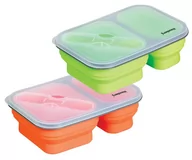 Pojemniki kuchenne - Kinghoff Klausberg Silikonowy składany lunch box klausberg kb-7023 KB-7023 - miniaturka - grafika 1