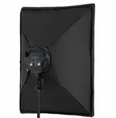 Lampy studyjne - Lampa LED FreePower LED-30RGB z softboksem 50x70cm - miniaturka - grafika 1