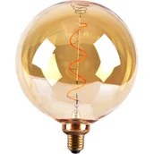 Żarówki tradycyjne - Żarówka dekoracyjna LED E27 4 W 260 lm bursztynowa Polux - miniaturka - grafika 1