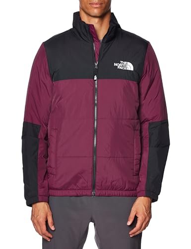 THE NORTH FACE Kurtka; NF0A557V 2. Odzież sportowa na świeżym powietrzu - [Tylko sprzedawcy sportowcy]; 196573648036; Boysenberry/Tnf Black; outdoorowa męska kurtka softshell