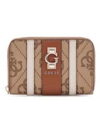 Portfele - Guess Portfel w kolorze jasnobrązowo-beżowym - 14 x 9 x 2 cm - miniaturka - grafika 1