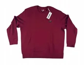 Bluzy męskie - Wrangler bluza męska W661HAXRO Sign Off Crew bordo 1 gat. nie Seconds - XXL - miniaturka - grafika 1