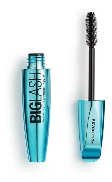 Makeup Revolution Big Lash Volume wodoodporny tusz do rzęs nadający objętość odcień Black 8 ml