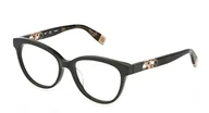 Okulary przeciwsłoneczne - Furla VFU634 Okulary, Shiny Full Green, 53 damskie, Shiny Full Green, 53 - miniaturka - grafika 1