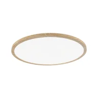 Lampy sufitowe - Plafoniera Atria Wood Backlight 22W 420mm 2300lm 4000K IP44 230V drewnopodo - miniaturka - grafika 1