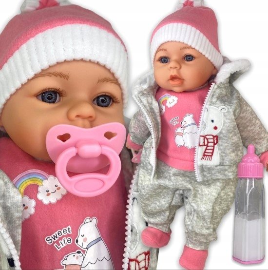 Lalka Interaktywna Bobas Jak Żywa Mówi Śpiewa Po Polsku Born