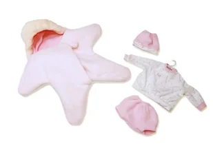 3-częściowy strój dla lalki New Born o wielkości 40-42 cm - Lalki dla dziewczynek - miniaturka - grafika 1