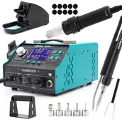 Lutownice - Stacja Lutownicza 4W1 Yihua 992Da+ Pamięć Odciąg - miniaturka - grafika 1