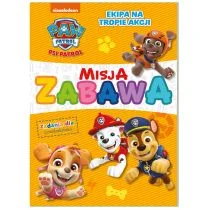 Psi Patrol. Misja zabawa. Ekipa na tropie akcji - Książki edukacyjne - miniaturka - grafika 1