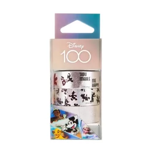 Taśma klejąca 3 szt. Mix Disney 100 - PATIO - Przybory szkolne - miniaturka - grafika 1