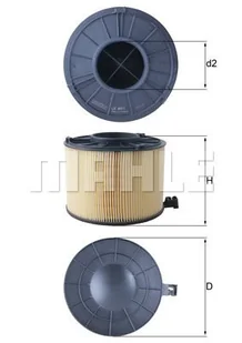 Filtr powietrza Mahle LX 4411 - Filtry powietrza - miniaturka - grafika 1