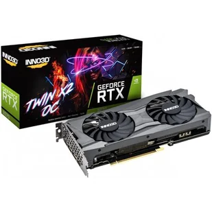 Inno3D GeForce RTX 3070 Twin X2 OC 8GB GDDR6 N30702-08D6X-171032LH N30702-08D6X-171032LH - Karty graficzne - miniaturka - grafika 1