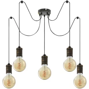 Rabalux 3218 - Żyrandol na lince FIDEL 5xE27/25W/230V - Lampy sufitowe - miniaturka - grafika 1