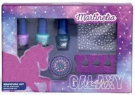 Kosmetyki kąpielowe dla dzieci - MARTINELIA GALAXY ZESTAW LAKIERY DO PAZNOKCI OZDOBY NAKLEJKI DLA DZIECI - miniaturka - grafika 1