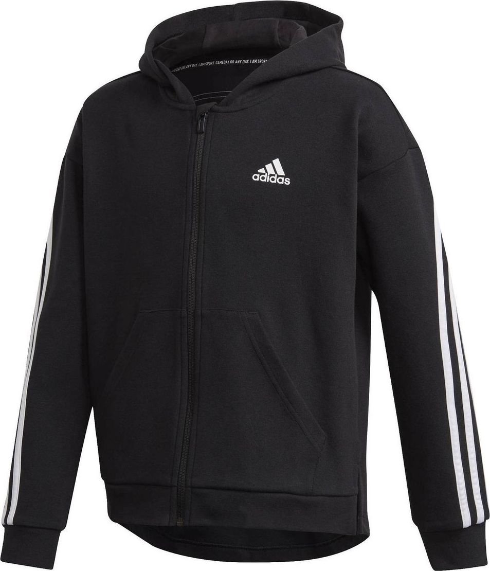 Adidas Bluza dziecięca ADIDAS 3-STRIPES FULL-ZIP HOODIE 140