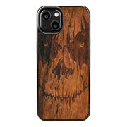 Etui i futerały do telefonów - Drewniane etui iPhone 13 Mini Halloween Monster Imbuia Forestzone - miniaturka - grafika 1