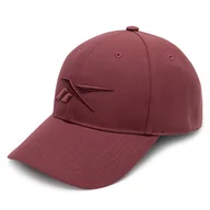 Czapki damskie - Czapka z daszkiem Reebok RBH1100-AW24 Bordowy - miniaturka - grafika 1