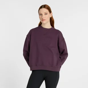 Bluza damska New Balance WT43535PLN  fioletowa - Bluzy damskie - miniaturka - grafika 1