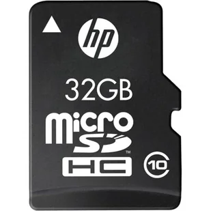 HP microSDHC 32GB Class 10 + Adapter (SDU32GBHC10HP-EF) - Karty pamięci - miniaturka - grafika 1