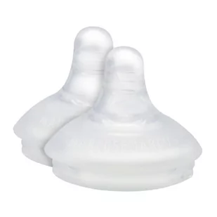 Marcus & Marcus - Antykolkowy Smoczek Silikonowy Slow Dla Noworodków 2 Pack - Smoczki do butelek - miniaturka - grafika 1