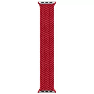 Oryginalny Pasek Apple Braided Solo Loop 44mm Red Size 6 - Akcesoria do smartwatchy - miniaturka - grafika 1