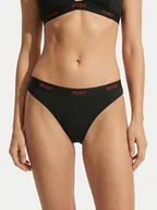 Majtki damskie - HUGO Figi klasyczne 50557102 Czarny - miniaturka - grafika 1
