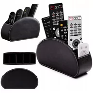 Inne akcesoria audio-wideo - ORGANIZER NA PILOTY SKÓRZANY STOJAK ETUI NA KLUCZE AKCESORIA DOMOWE TELEFON - miniaturka - grafika 1