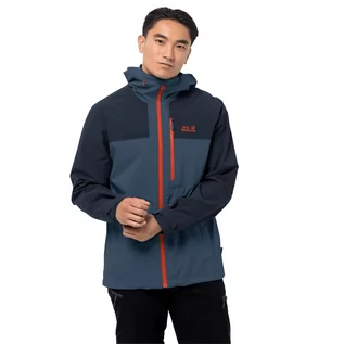 Kurtki męskie - Kurtka górska GO HIKE JACKET M thunder blue - S - grafika 1