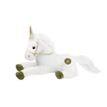 Maskotka Jednorożec Beatrice Biało-Zielony 25Cm 13442 - Maskotki i pluszaki - miniaturka - grafika 1