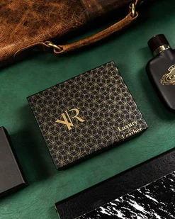 Rovicky Klasyczny, skórzany portfel męski na zatrzask - Rovicky NoSize - Portfele - miniaturka - grafika 1