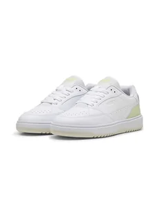 Puma Skórzane sneakersy "Doublecourt Summer" w kolorze białym - Trampki damskie - miniaturka - grafika 1
