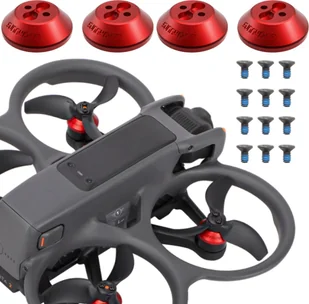 SunnyLife ZABEZPIECZENIE OCHRONA OSŁONY SILNIKA NA SILNIKI DO DRONA DJI AVATA 2 - RED - Akcesoria do kamer sportowych - miniaturka - grafika 1